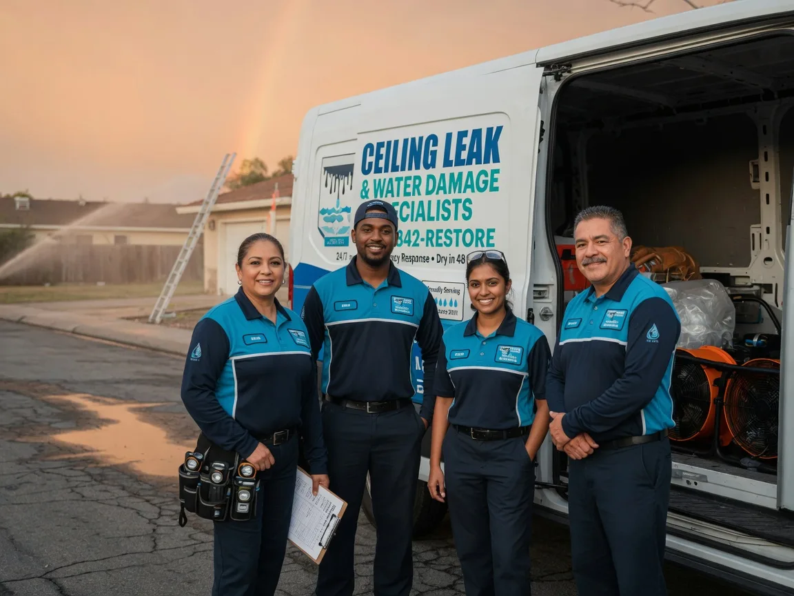 Ceiling Leak Cleanup company in Richford, NY
